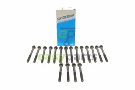 B_Комплект болтов ГБЦ TOYOTA 2L, 2L-T, 2L-TE, 3L, 5L, 5L-E 87-06 VICTOR REINZ 145500001