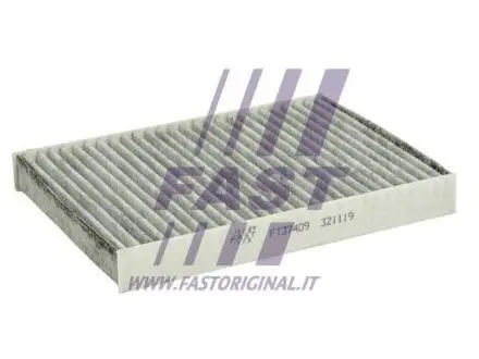 Фільтр салону вугільний прямий Fiat Doblo 00-09, Grande Punto 05- FAST FT37409