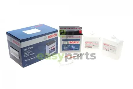 Фото 1 - мотоциклетна акумуляторна батарея 12V 30 А*ч 300А - кратн. 2 шт BOSCH 0092M4F600 Мотоциклетна акумуляторна батарея 12V 30 А*ч 300А - кратн. 2 шт BOSCH 0092M4F600 (фото 1)