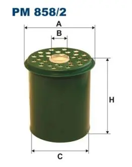 Фильтр топливный WF8167WIX, 1457429621, HNGE71KPD104, PXC457 FILTRON PM 858/2