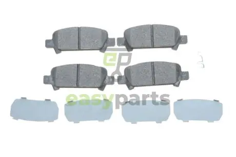 Колодки гальмівні (задні) Subaru Impreza/Outback/Forester 95-09 BOSCH 0986494445