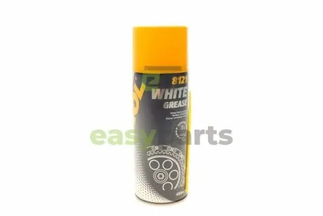 Смазка універсальна (спрей/біла/літіева) White Grease (450g) SCT / MANNOL 8121