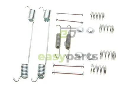 Комплект пружинок колодок ручника Ford Ecosport 13-/Nissan Leaf 17- (228x42) QUICK BRAKE 105-0048