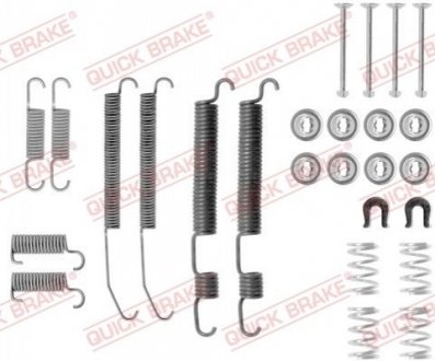 Комплект пружинок колодок ручного тормоза QUICK BRAKE 105-0762 (фото 1)