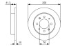 Тормозной диск BOSCH 0986479S57 (фото 1)