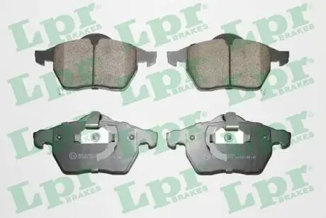 Комплект гальмівних колодок, дискове гальмо LPR 05P812