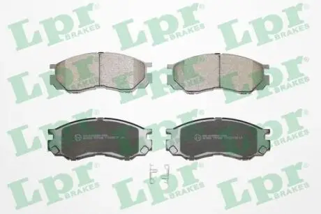 Комплект тормозных колодок, дисковый тормоз LPR 05P686
