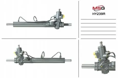 Рульова рейка з ГУР відновлена HYUNDAI MATRIX 2005-2010 MSG HY239R
