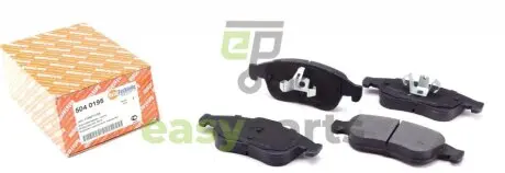 Колодки гальмівні передні Renault Fluence/Megane/Scenic 08- AUTOTECHTEILE 504 0195