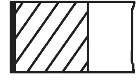 Кільця поршневі Fiat Doblo/Opel Combo 1.3 D/JTD 04- (70.00mm/+0.40) (2-1.5-2) MAHLE / KNECHT 01004N1