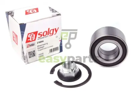 Підшипник маточини (передньої) Ford Connect 02- (+ABS) (к-кт) Solgy 216044