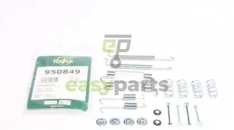 Комплект пружинок колодок ручника Chevrolet Aveo/Daewoo Lanos 1.2-1.6 97- (200x36mm) (Lucas) FRENKIT 950849
