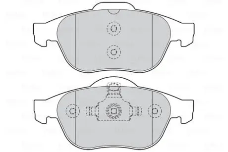 Гальмівні колодки дискові RENAULT Laguna "1,6-2,2 "F "01>> Valeo 301566
