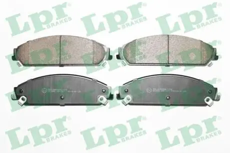 Комплект тормозных колодок, дисковый тормоз LPR 05P1401