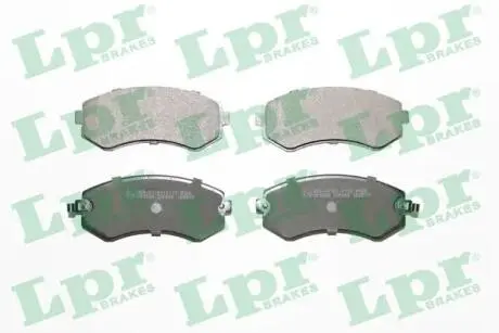 Комплект тормозных колодок, дисковый тормоз LPR 05P856