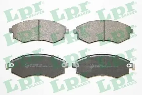 Комплект тормозных колодок, дисковый тормоз LPR 05P348