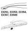 Щітка склоочисника Trico EX353 (фото 3)