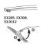 ExactFit Rear Щетка стеклоочистителя, задняя OEM (280мм) Trico EX285 (фото 3)
