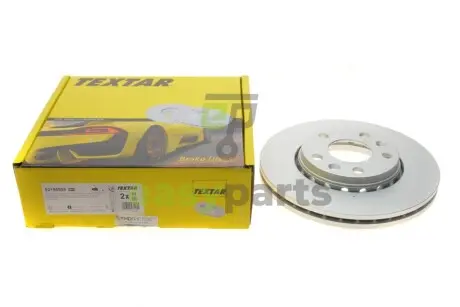Диск гальмівний (передній) Renault Megane 08- (280x24) PRO+ TEXTAR 92195505