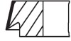 Комплект поршневих кілець RENAULT/DACIA "1,4-1,6 "04>> MAHLE / KNECHT 02215N1 (фото 2)