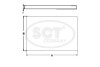 Фільтр салону Ssangyong Korado 2.0 (12-) SCT SCT / MANNOL SA 1329 (фото 1)