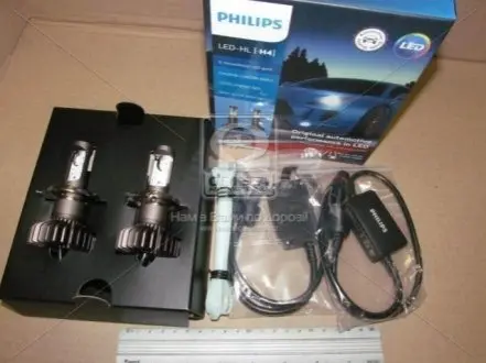 СВЕТОДИОДНЫЙ H4 X-treme Ultinon Gen2 +250% PHILIPS 11342XUWX2