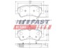 Колодки тормозные дисковые задние FORD TRANSIT 14-н.в. FAST FT29545 (фото 1)