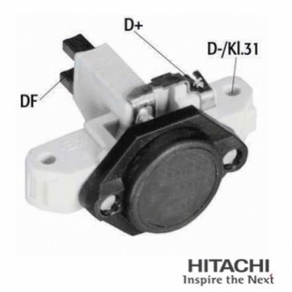 HITACHI DB Реле-регулятор генератора 14V W124, W201 HITACHI (HÜCO) 2500551
