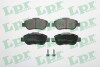 Колодки тормозные дисковые передние FIAT PANDA 03-12 LPR 05P1240 (фото 1)