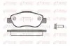 Колодки гальмівні дискові передні FIAT PANDA 03-12 REMSA 1100.00 (фото 1)