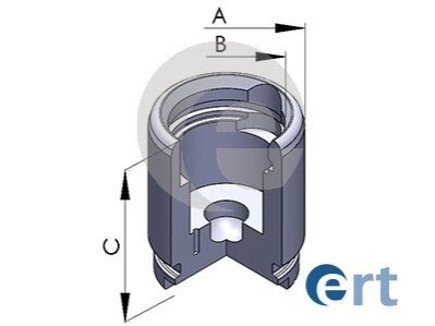 Поршень, корпус скоби гальма ERT 150848-C (фото 1)