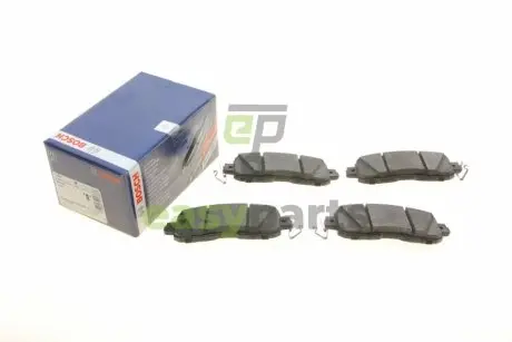 Колодки гальмівні (передні) Nissan Leaf 10- BOSCH 0986424638
