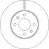 Диск тормозной (1 шт.) HYUNDAI I20 &quot;F D=256mm &quot;14&gt;&gt; TRW DF6794 (фото 1)
