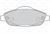 Тормозные колодки дисковые PEUGEOT 3008/308 &quot;F &quot;07-16 Valeo 302215 (фото 1)