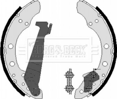 Комплект тормозных колодок BORG & BECK BBS6225 (фото 1)