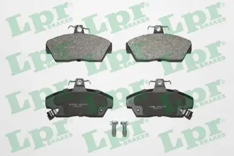 Колодки тормозные дисковые передние ROVER 200 90-95 LPR 05P429