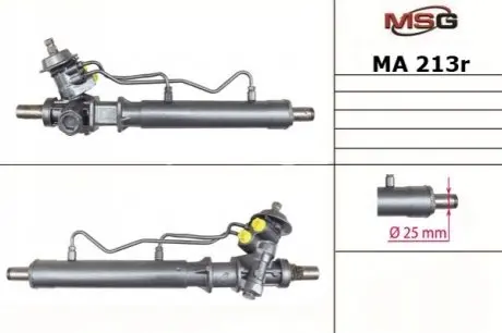 Рулевая рейка с ГУР восстановленная MAZDA MX-3 91-94 MSG MA213R