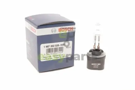 Фото автолампа 12V 50W PG13 Pure Light BOSCH 1987302028 Автолампа 12V 50W PG13 Pure Light BOSCH 1987302028
