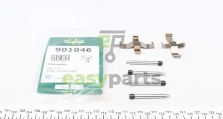 Планка супорта (заднього) прижимна (к-кт) MB C-class (W202) 93-00 (Ate) FRENKIT 901046