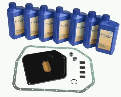 BMW Гидрофильтр (фильтр + прокладки + болты + 7л масла LifeguardFluid 5) E53 E39 E38 ZF 1058298046