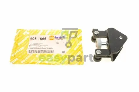 Ролик зсувних дверей, нижній Renault Kangoo 97 - 07 AUTOTECHTEILE 505 1566