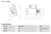 А_Стартер 12B 2,5 кВт MERCEDES Sprinter/Vito OM651 BOSCH 0986024530 (фото 1)