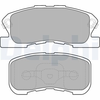 Гальмівні колодки дискові DAIHATSU Sirion "F "05>> Delphi LP1551 (фото 1)