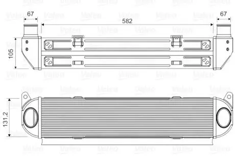 Інтеркулєр LANDROVER RangeRoverSport "2,7TD "04-13 Valeo 818359