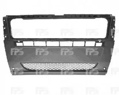 Бампер передній Boxer/Ducato/Jumper 06-14 +решітка FPS FP2606901