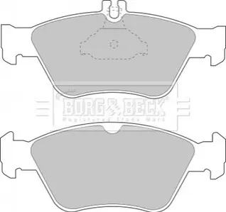 Комплект тормозных колодок, дисковый тормоз BORG & BECK BBP1454