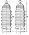 Пыльник, рулевое управление BORG & BECK BSG3406 (фото 1)