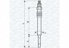 Свічка розжарювання PEUGEOT,ROVER, SEAT, SKODA [062900001304] MAGNETI MARELLI UC12A (фото 1)