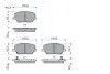 Гальмівнi колодки дискові JEEP Renegade "F "14>> BOSCH 0986424841 (фото 5)