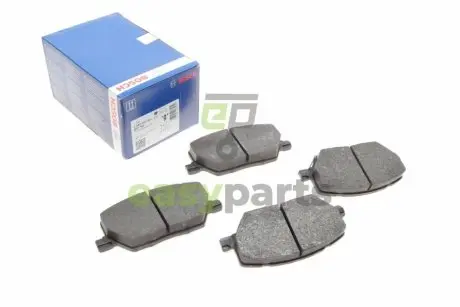Колодки гальмівні (передні) Fiat 500X 1.4-1.6/1.6-2.0D 14-/ Jeep Renegade1.4-1.6/2.0CRD 14- BOSCH 0986494941